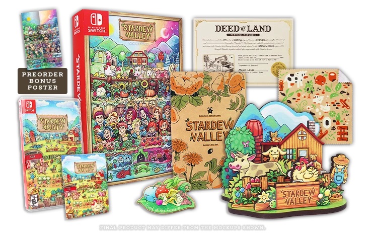 stardew valley collector edition