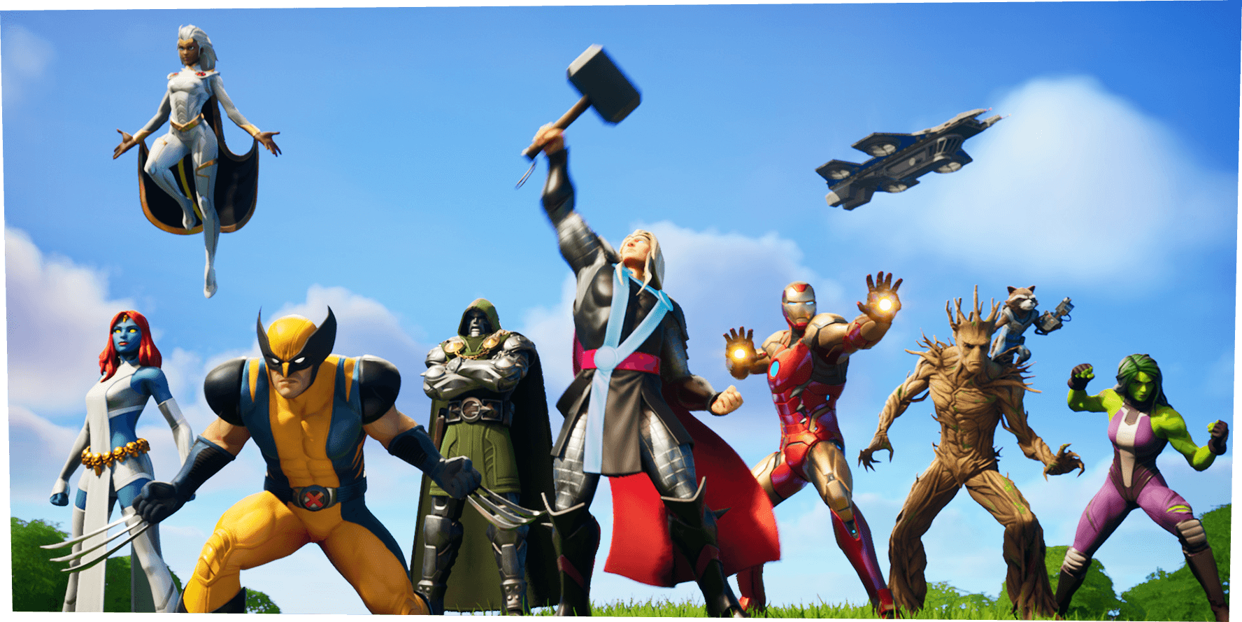 fortnite marvel