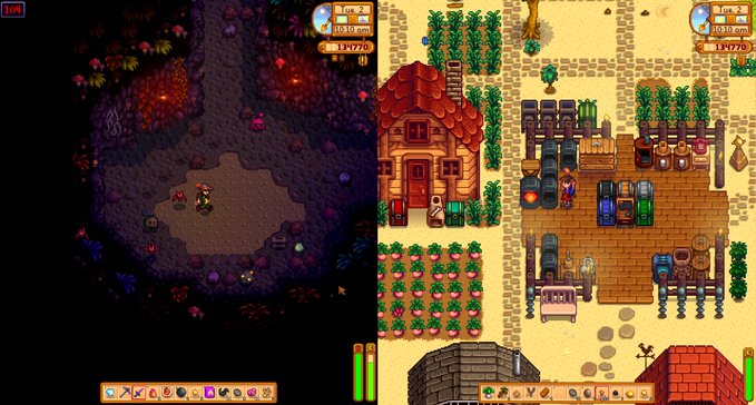 stardew valley splitscreen