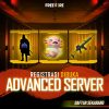 free fire advanced server