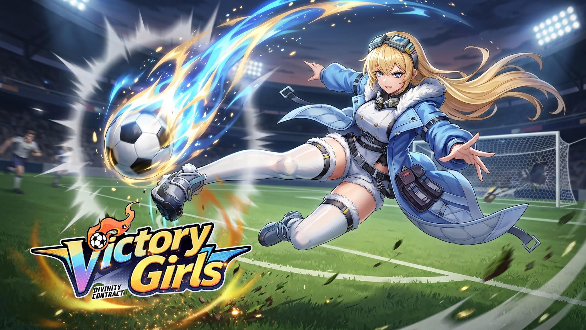 victory girls anime soccer