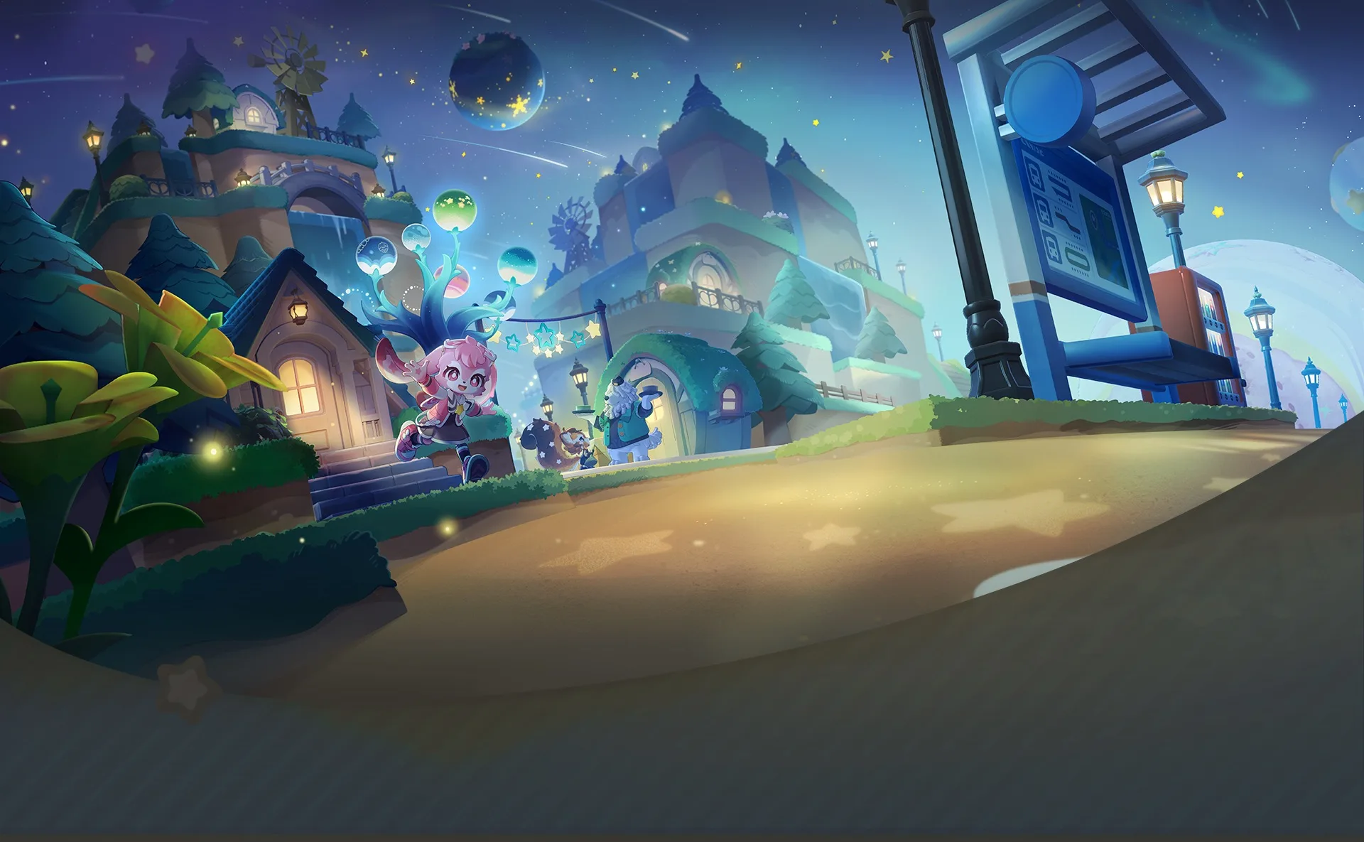 Key art resmi Petit Planet dari HoYoverse
