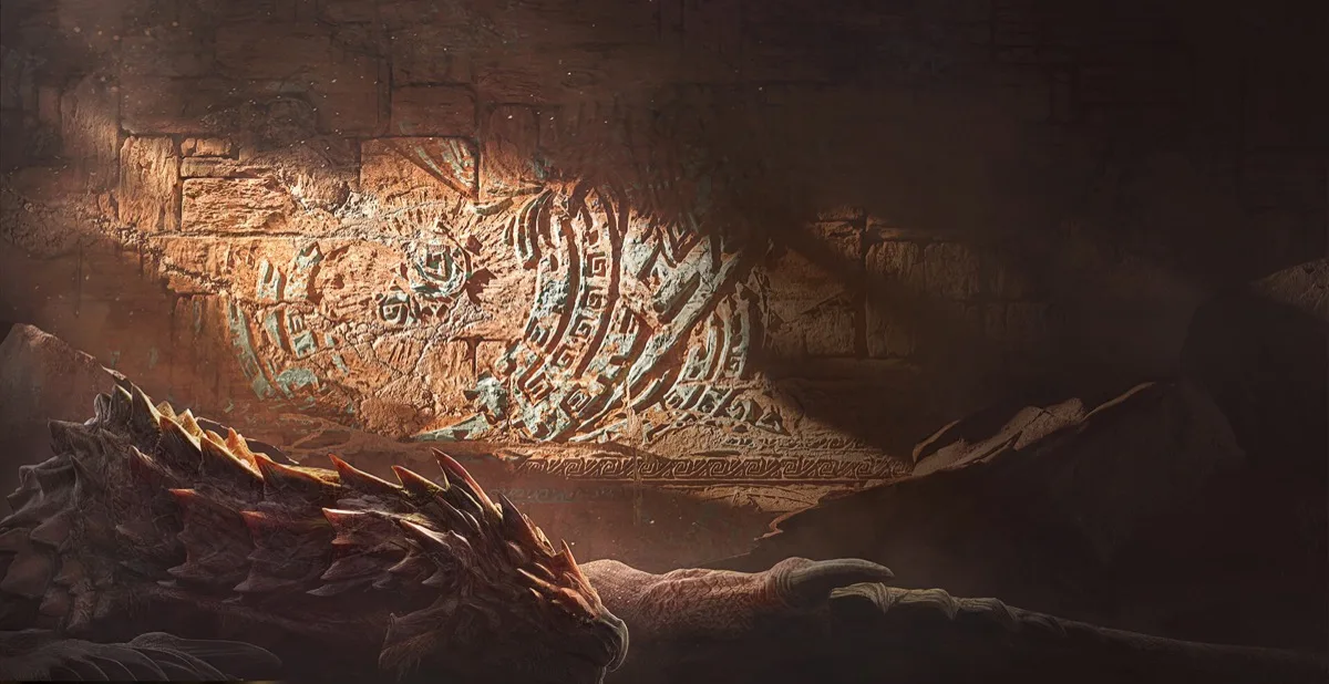 Key art resmi Monster Hunter Outlanders memperlihatkan adventurer dan monster di dunia Aesoland