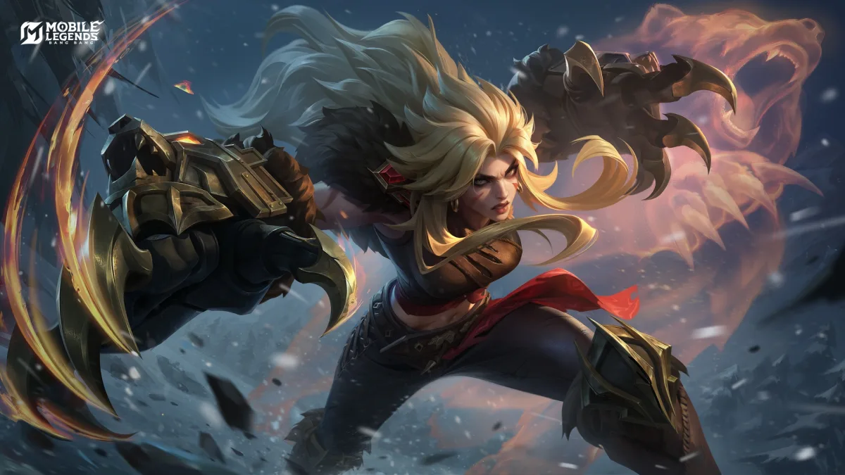 Splash art Masha versi revamp Wild-oats Fist di Mobile Legends Season 42
