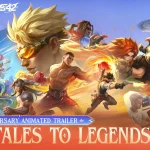 Key art Mobile Legends Season 42 Starward Decade perayaan 10 tahun