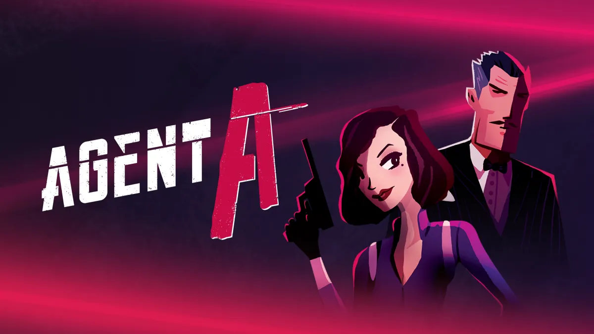 Banner resmi Agent A di Epic Games Store