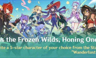 Banner resmi event Across the Frozen Wilds, Honing One's Edge Genshin Impact
