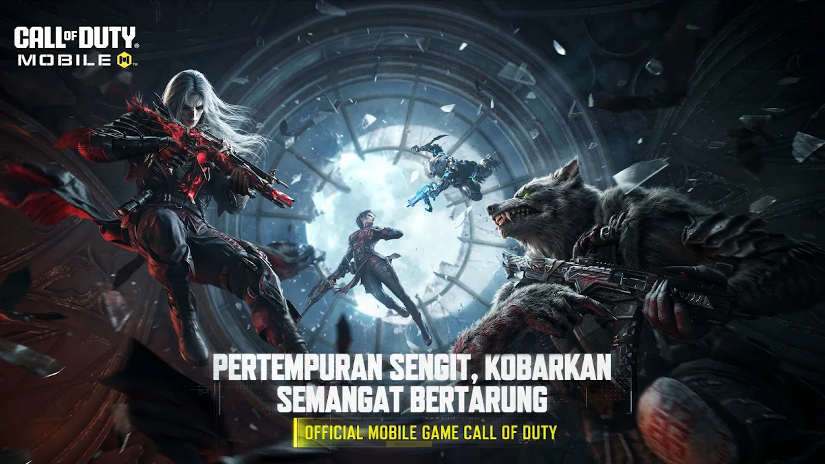 Key art Call of Duty: Mobile bertema Vampires vs Werewolves