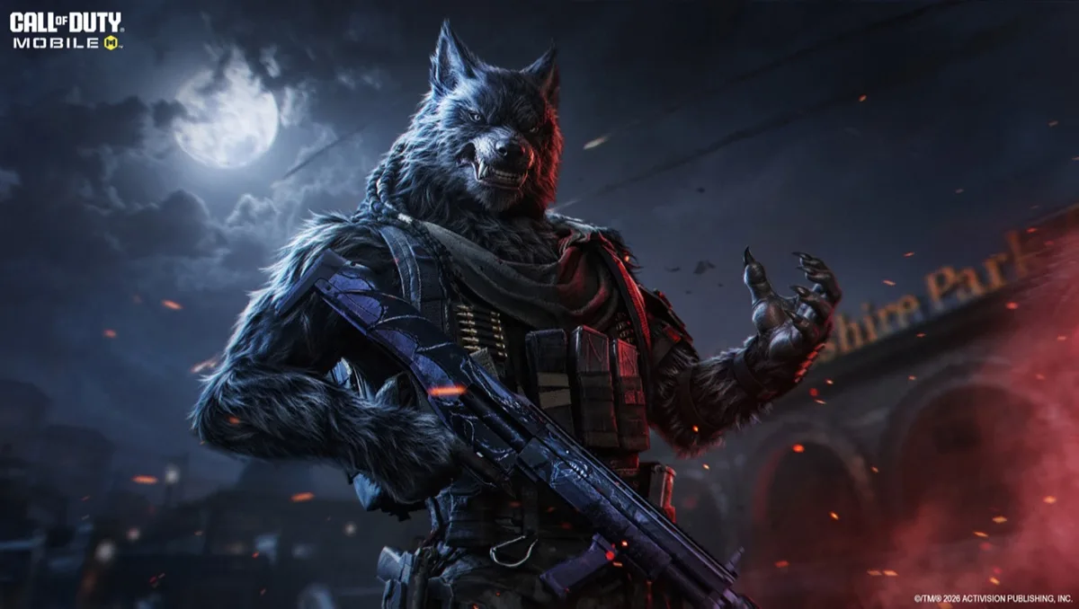 Operator Vampires dan Werewolves berhadapan di bawah bulan purnama, ilustrasi event Fang Wars