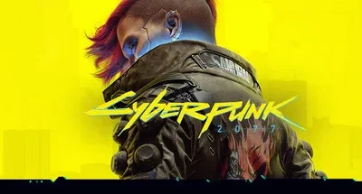 Artwork resmi Cyberpunk 2077 dari halaman toko Steam, salah satu game diskon 70% di Steam Autumn Sale 2026