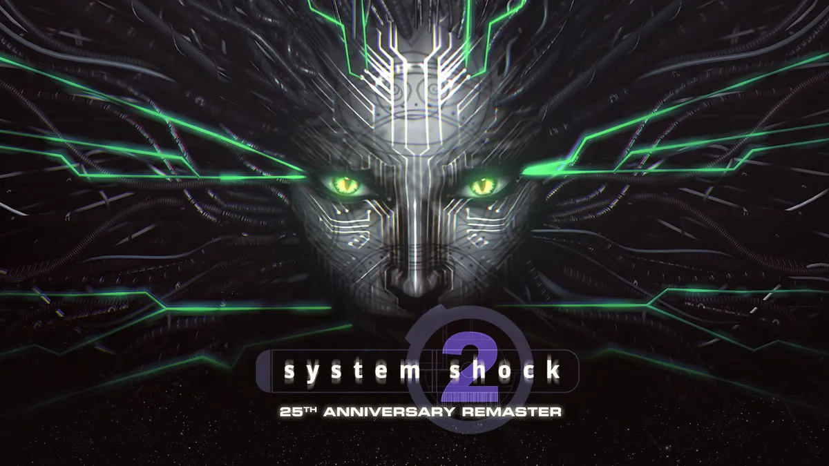 Key art resmi System Shock 2: 25th Anniversary Remaster