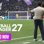 Key art resmi Football Manager 27 Mobile