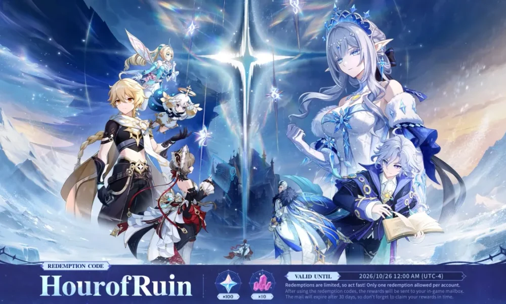 Pengumuman resmi kode redeem Genshin Impact Versi 7.2