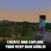 Tangkapan layar resmi Minecraft di iPhone