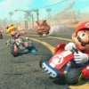 Tangkapan layar resmi Mario Kart World di Nintendo Switch 2