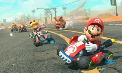 Tangkapan layar resmi Mario Kart World di Nintendo Switch 2