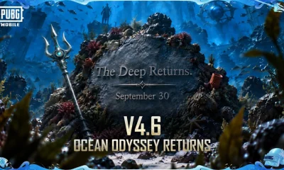 Key art Ocean Odyssey PUBG Mobile yang kembali ke Erangel pada 30 September 2026