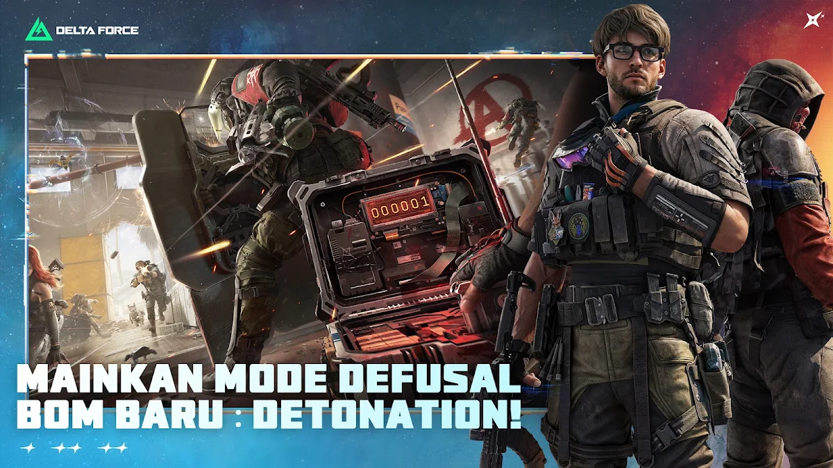 Detonation, mode bom-defusal 5v5 di Garena Delta Force