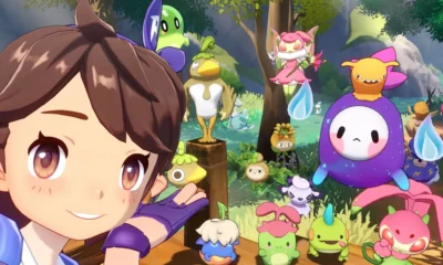 Key art resmi Roco Kingdom dengan karakter pemain dan para Jinies di hutan