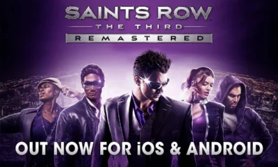 Key art resmi Saints Row: The Third Remastered untuk iOS dan Android