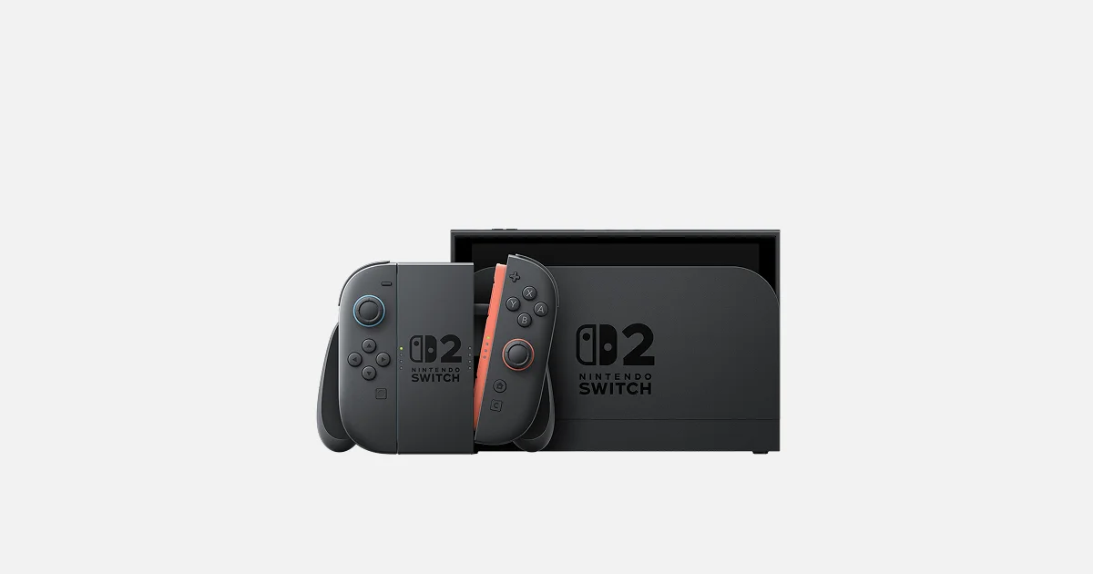 Konsol Nintendo Switch 2 dengan Joy-Con dan dock, target jailbreak Nintendo Switch 2